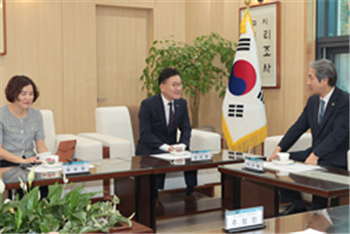 [일반동정]&nbsp;강위원 전라남도 경제부지사 내방